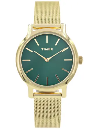 Dámske hodinky Timex so zeleným ciferníkom TW2W87300 (zt661a)