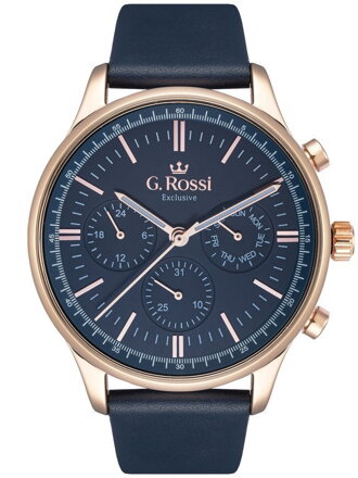 ZEGAREK G. ROSSI - E-10602A2-6F3 - EXCLUSIVE (zg278f) + BOX ZEGAREK G. ROSSI - E-10602A2-6F3 - EXCLUSIVE (zg278f) + BOX