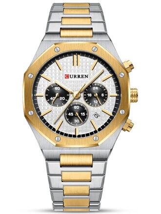 Hodinky pánske CURREN 8440 CHRONOGRAF (zc047d) + BOX
