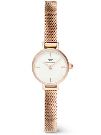 DÁMSKE HODINKY DANIEL WELLINGTON Petite Mini Rose Gold Stainless Steel 19mm DW00100744 + KRABIČKA (zw523c)