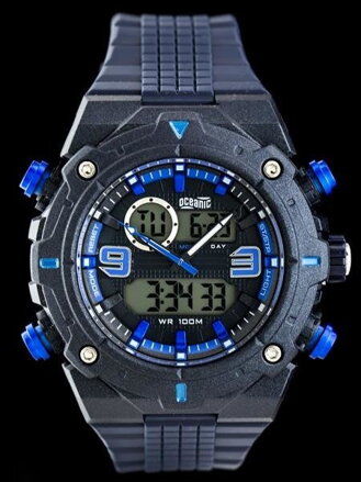 Hodinky pánske OCEANIC OC-109-02 - MULTITIME - WR100 (ze018b)