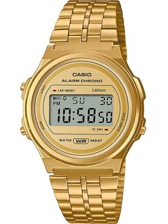 Hodinky dámske CASIO Vintage Iconic A-171WEG-9ADF + BOX