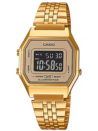 Dámske hodinkyCASIO VINTAGE LA680WGA-9B + BOX