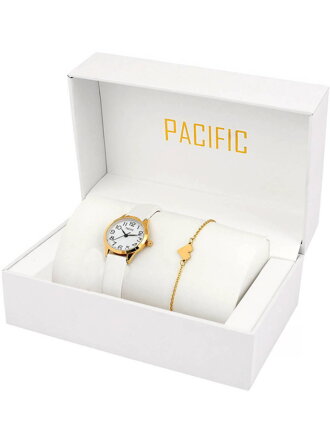 Hodinky dámske PACIFIC X6131 - darčekový set (zy693c)