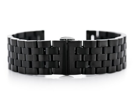 Náramok Pacific Model 2 - black 20mm