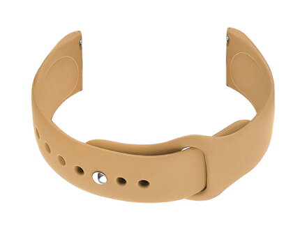 Gumový remienok na hodinky U21 22mm - brown