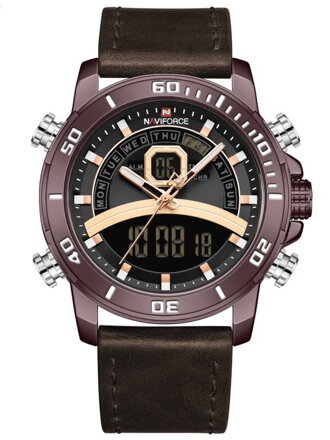Hodinky pánske NAVIFORCE NF9181L - (zn117a) + BOX