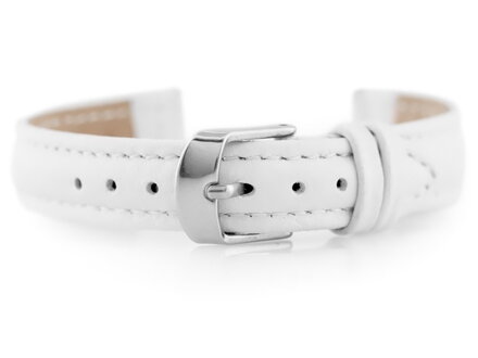 Kožený remienok W71 - white - 12mm Kožený remienok W71 - white - 12mm