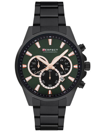 HODINKY PÁNSKE PERFECT M510CH-04 - CHRONOGRAF (zp386d) + BOX