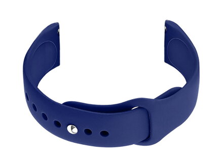 Gumový remienok na hodinky U21 20mm -darkblue