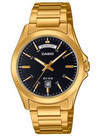 ZEGAREK MĘSKI CASIO  MTP-1370G-1A (zd025h) + BOX