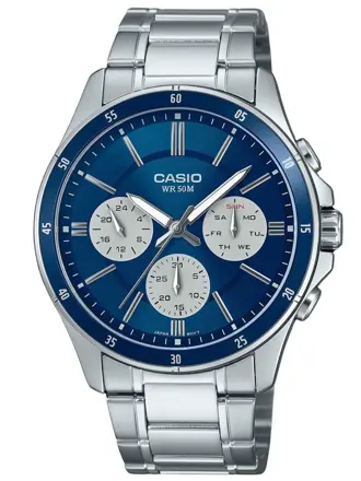 HODINKY PÁNSKE CASIO MTP-1374D-2A3 (zd063h) + BOX