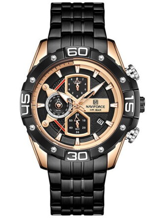 Hodinky pánske NAVIFORCE NF8018 - CHRONOGRAF (zn122c) + BOX