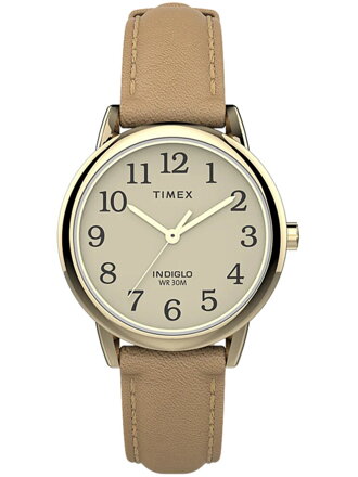 Dámske hodinky Timex Easy Reader s béžovým ciferníkom TW2U96200 (zt627a)