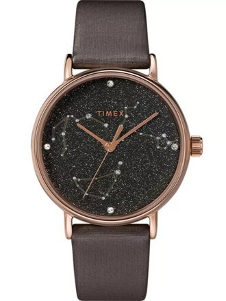Dámske hodinky Timex s čiernym ciferníkom TW2T87700 (zt672b)