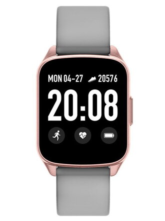SMARTWATCH dámske G. Rossi SW009-7 rosegold/gray (sg004e)