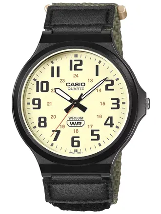 Hodinky pánske CASIO MW-240B-3B  + BOX
