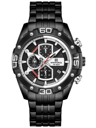 Hodinky pánske NAVIFORCE NF8018 - CHRONOGRAF (zn122b) + BOX