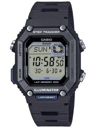 ZEGAREK MĘSKI CASIO Digital Moonphase WS-B1000-1AVDF + BOX