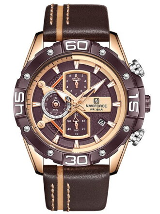 Hodinky pánske NAVIFORCE NF8018 - CHRONOGRAF (zn122d) + BOX