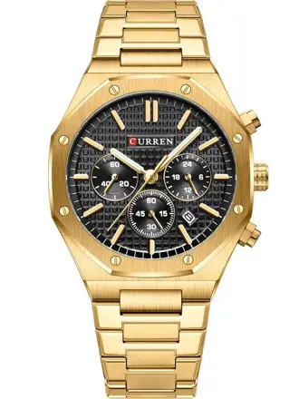 Hodinky pánske CURREN 8440 CHRONOGRAF (zc047e) + BOX