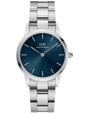 Hodinky dámske DANIEL WELLINGTON DW00100457 Iconic Link Arctic 28mm Blue