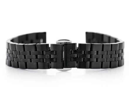 Náramok Pacific Model 4 - black - 16mm
