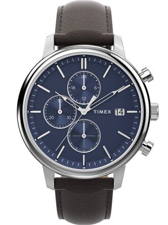 Pánske hodinky Timex s modrým ciferníkom TW2W76200