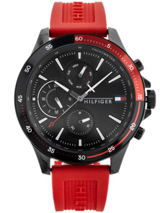 Hodinky pánske TOMMY HILFIGER 1791722 BANK (zf023c)