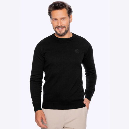Bluza męska z bawełny czarna M0-99-108-1