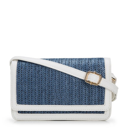 Damska listonoszka z plecionki mała 94-4Y-220-N