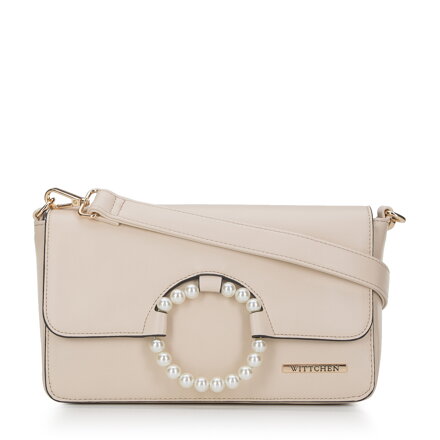 Damska torebka z kółkiem na klapie 94-4Y-406-P