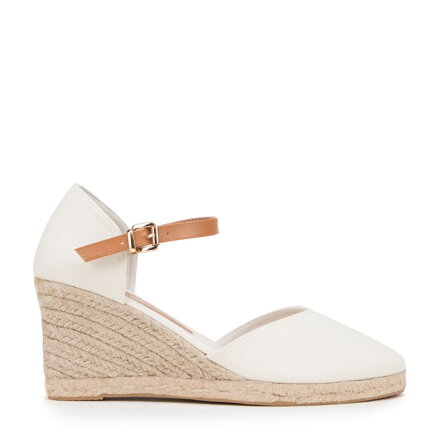 Damskie espadryle z paskiem 98-DP-800-9