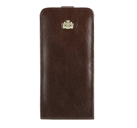 Etui na iPhone 6 Plus skórzane ciemny brąz 10-2-502-4