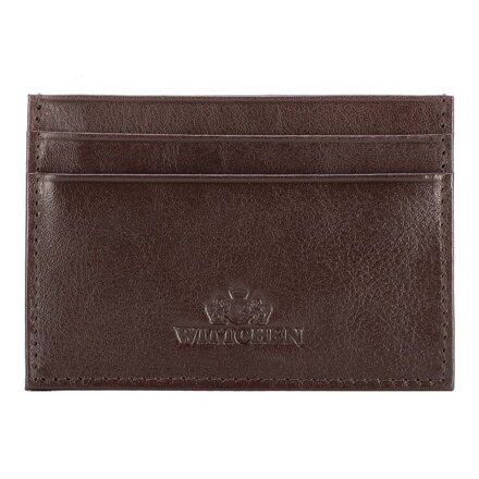 Etui na karty skórzane basic 21-2-038-4
