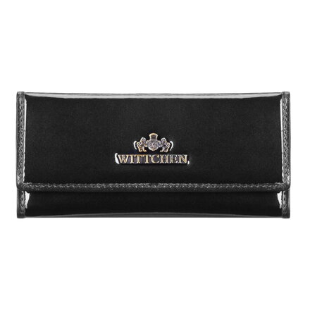 Etui na klucze lakierowane czarne 14-2L-013-1
