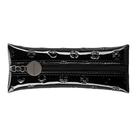 Etui na klucze ze skóry lakierowanej z monogramem 34-2-135-1S