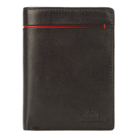Męski portfel skórzany z rozcięciem 21-1-492-13
