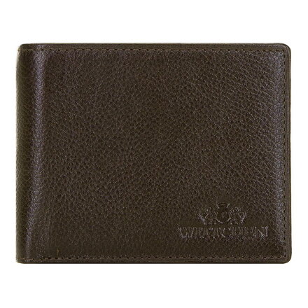 Męski portfel skórzany poziomy brązowy 21-1-026-44L