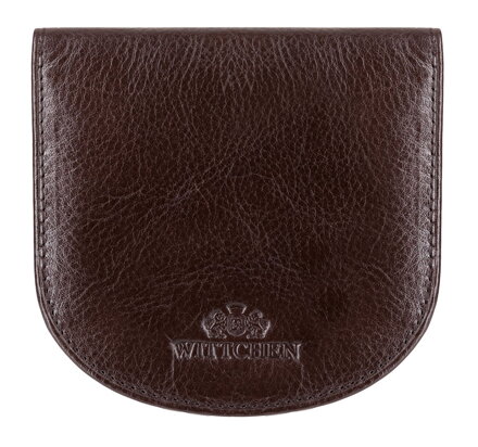 Portfel skórzany o zaokrąglonych brzegach 21-1-043-4