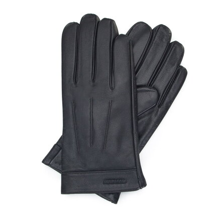 Rękawiczki męskie ciemny brąz 44-6-717-BB Rękawiczki męskie ciemny brąz 44-6-717-BB