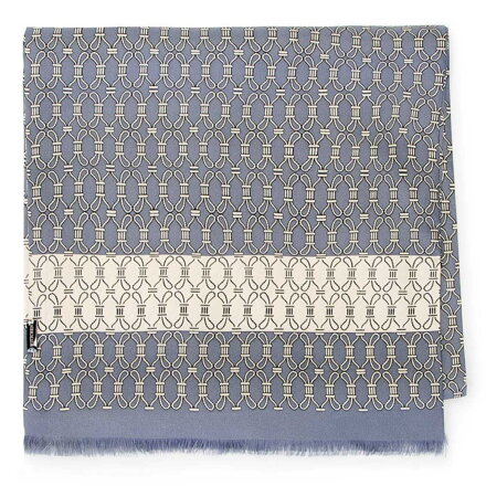 Męski szal z jedwabiu 91-7M-S42-X2