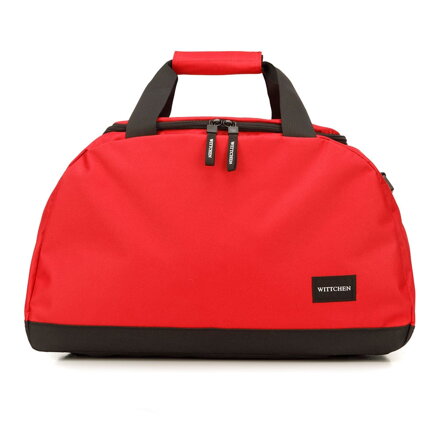 Torba podróżna basic mała czerwono-czarna 56-3S-926-30