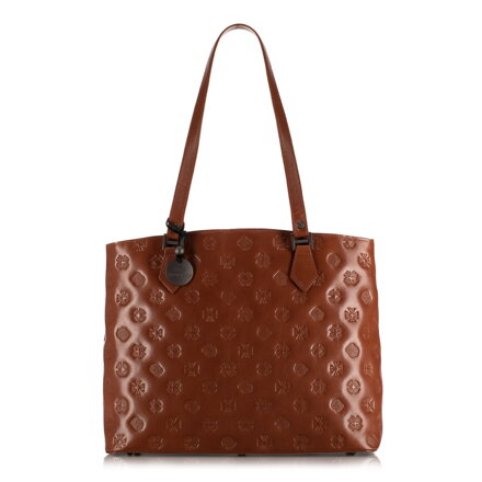 Dámska nákupná kabelka hnedá 33-4-101-5L