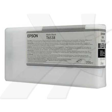 Epson originál ink C13T653800, matte black, 200ml, Epson Stylus Pro 4900, matt black