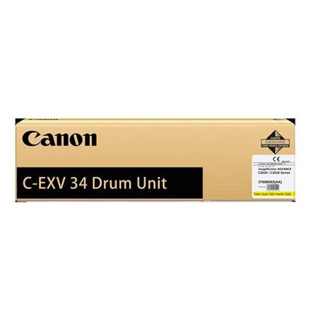Canon originál válec C-EXV34 Y, 3789B003, yellow, 36000/51000str., žltá