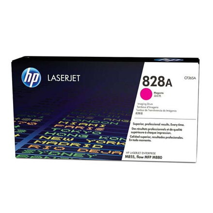 HP originál válec CF365A, HP 828A, magenta, 30000str., purpurová