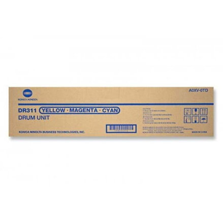 Konica Minolta originál válec DR-311YMC, A0XV0TD, CMY, farebná