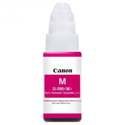 Canon originál ink GI-590 M, magenta, 7000str., 70ml, 1605C001, Canon PIXMA iP100, purpurová