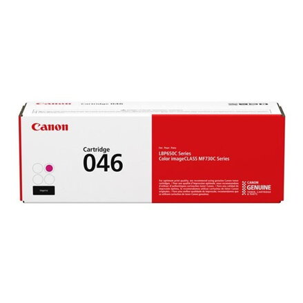 Canon originál toner 046M, magenta, 2300str., 1248C002, Canon LBP654Cx, 653Cdw, MFP735Cx, 634Cdw, 632Cdw, O, purpurová